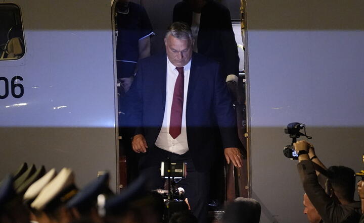 Viktor Orban w Pekinie / autor: PAP/EPA/Ken Ishii / POOL