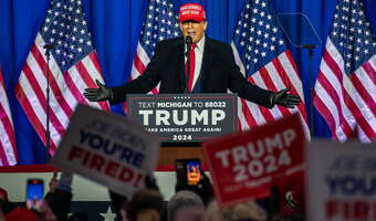Donald Trump oferuje "złote buty". Znamy cenę