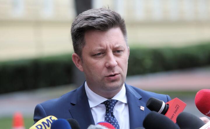 Szef KPRM Michał Dworczyk / autor: PAP/Wojciech Olkuśnik