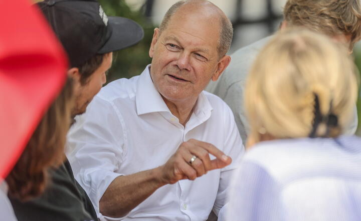 Kanclerz Niemiec Olaf Scholz / autor: PAP