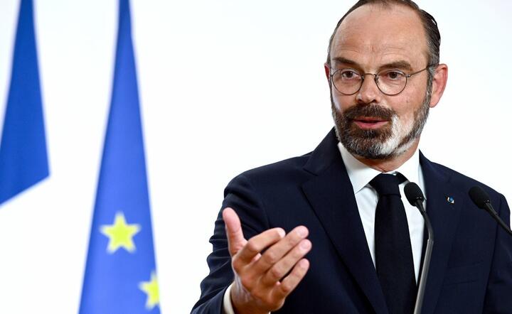 Premier Francji Edouard Philippe / autor: PAP/EPA/PHILIPPE LOPEZ / POOL