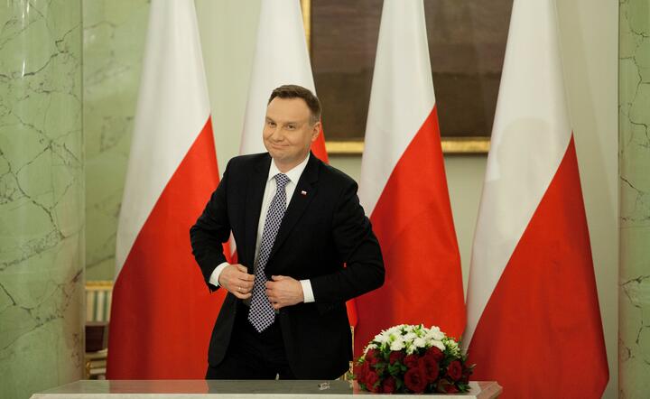 Prezydent Andrzej Duda / autor: Fotoweb Fratria