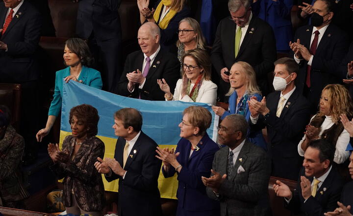 USA UKRAINE ZELENSKY CONGRESS / autor: PAP/EPA/ERIC LEE