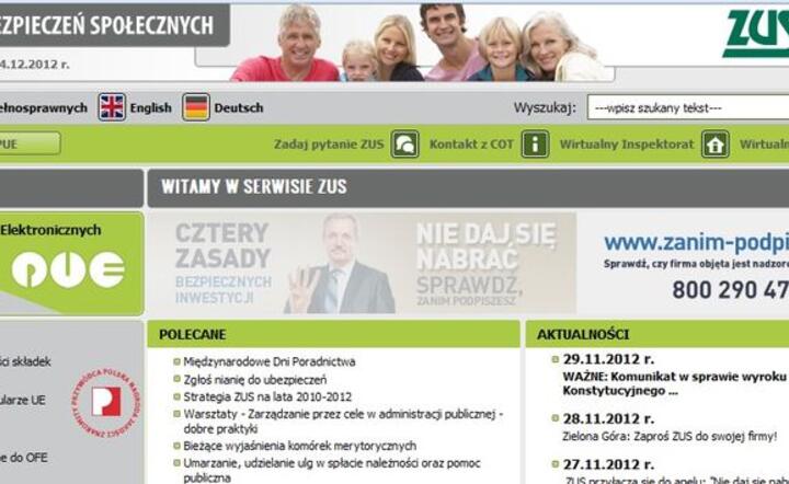www.zus.pl