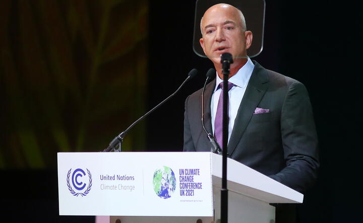 Jeff Bezos / autor: PAP/EPA/ROBERT PERRY