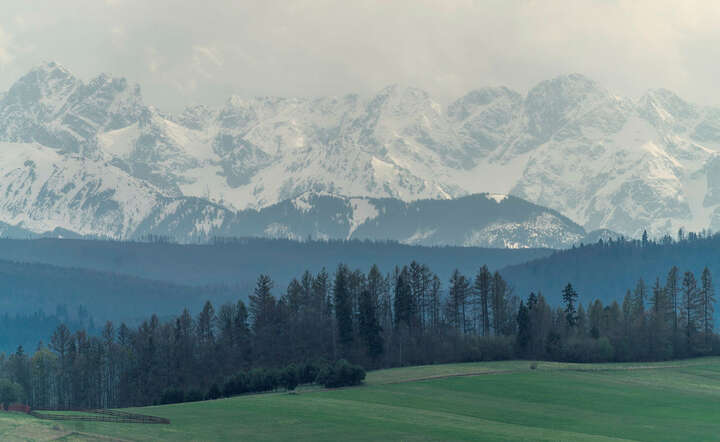 Widok na Tatry / autor: Andrzej Skawarczyński/Fratria