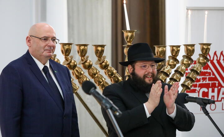 Piotr Zgorzelski, Szalom Ber Stambler / autor: PAP