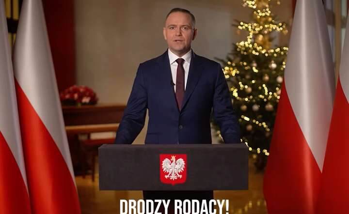 Prezydent Karol Nawrocki wygłosił pierwsze orędzie noworoczne w swojej kadencji / autor: YT - / @prezydentpl - screen