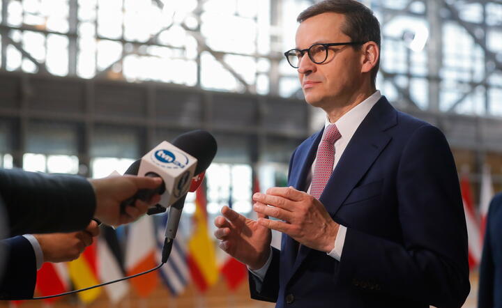 premier Mateusz Morawiecki / autor: fotoserwis PAP