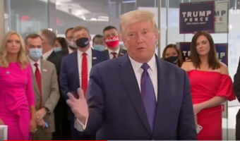 „Łatwo jest wygrać, ale nigdy nie jest łatwo przegrać” – mówi Donald Trump w dniu wyborów