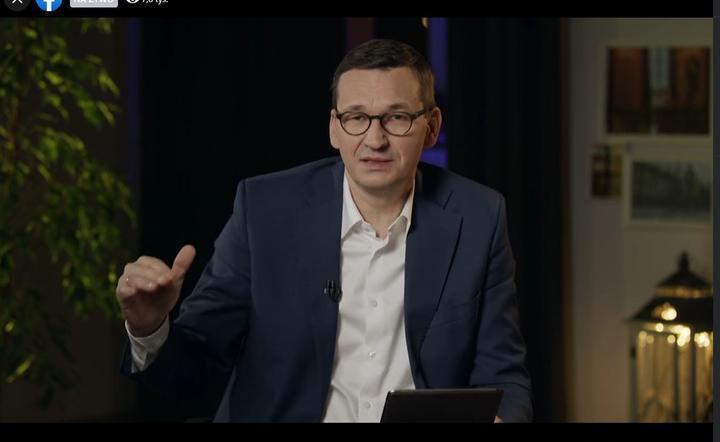 premier Mateusz Morawiecki / autor: Fratria