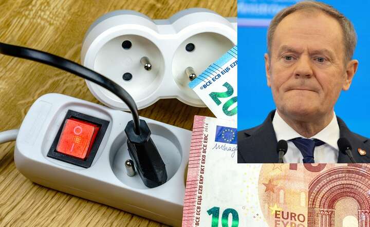 Czy premier Tusk posłucha wskazówek z Brukseli w sprawie obniżek cen pradu? / autor: Fratria / AS + AW