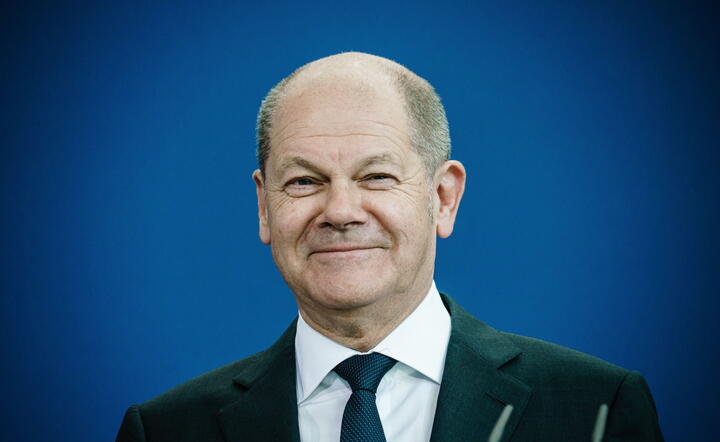 Kanclerz Niemiec Olaf Scholz / autor: PAP/EPA/CLEMENS BILAN