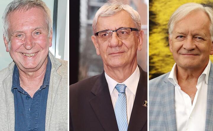 Zaszczepienii jako ambasadorzy szcapień: Krzysztof Materna, Wiktor Zborowski, Andrzej Seweryn / autor: TVP Info