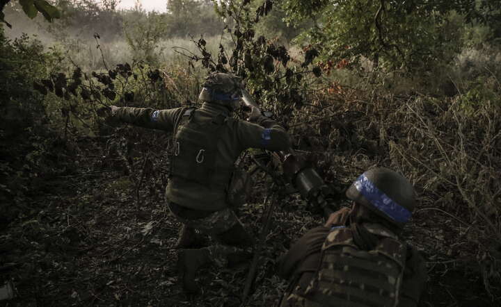 Wojska Ukrainy / autor: PAP/EPA/Press service of 24 Mechanized brigade handout