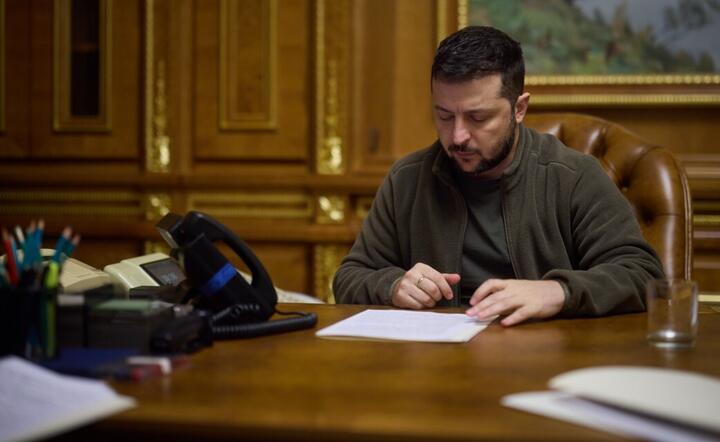 prezydent Ukrainy Wołodymyr Zełenski / autor: president.gov.ua