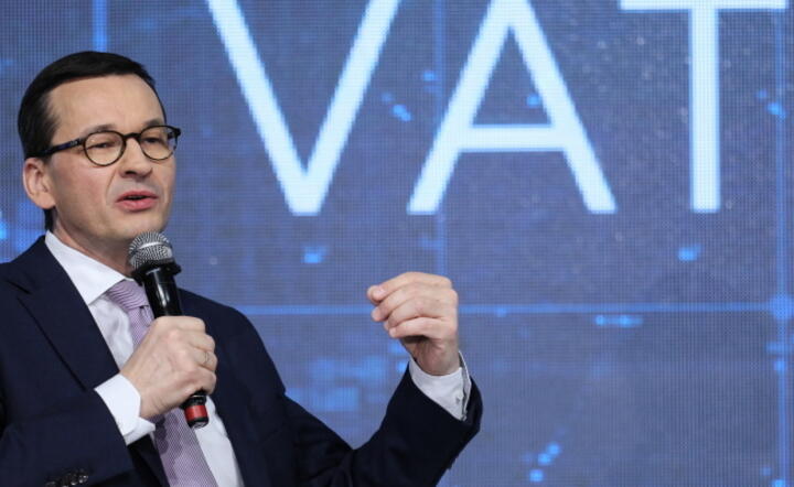 WARSZAWA KONFERENCJA VAT PREMIER MORAWIECKI / autor: PAP/Paweł Supernak
