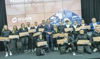 Zdolni sportowcy ze wsparciem KGHM Polska Miedź
