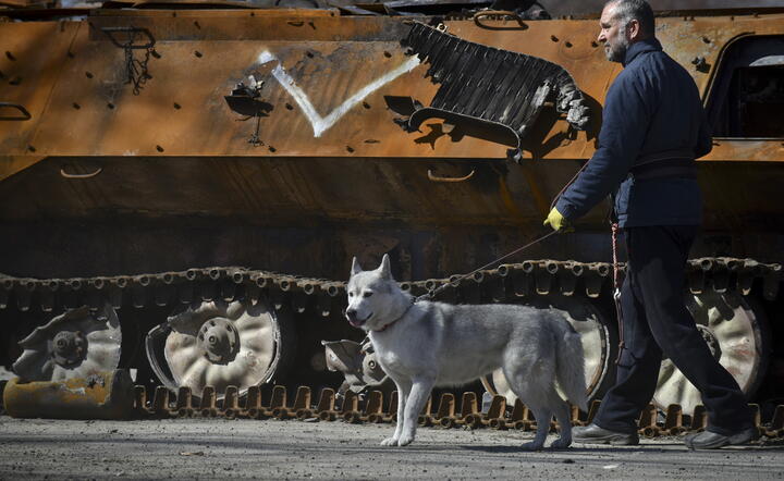 Wojna na Ukrainie / autor: PAP/EPA/