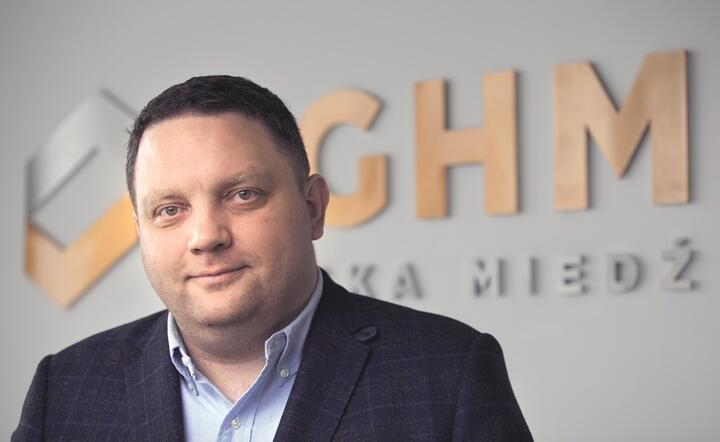 Prezes KGHM Marek Chludziński / autor: Fratria