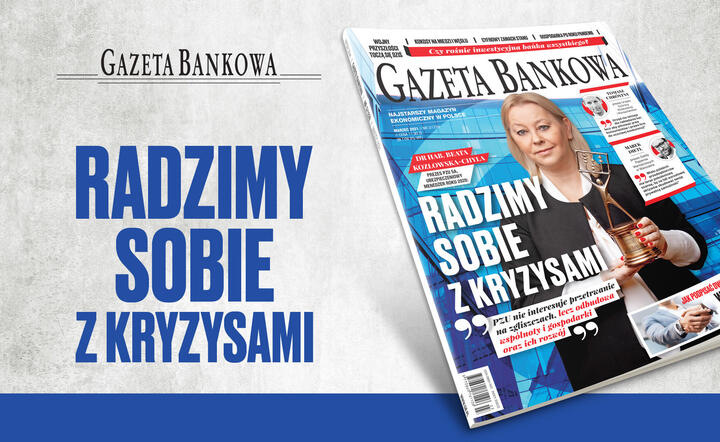 Okładka Gazety Bankowej / autor: Fratria