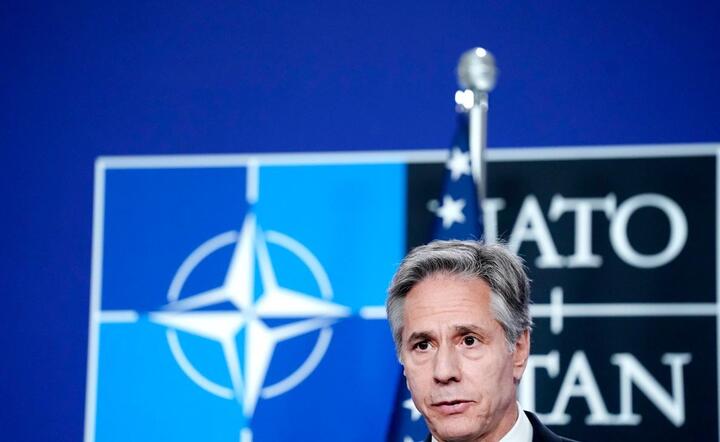 Antony Blinken  / autor: PAP/EPA/Lise Aserund