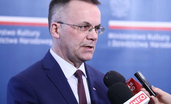 wiceminister kultury Jarosław Sellin / autor: fotoserwis PAP