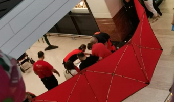 Nożownik w galerii Arkadia w Warszawie. Zdjęcie ze zdarzenia!