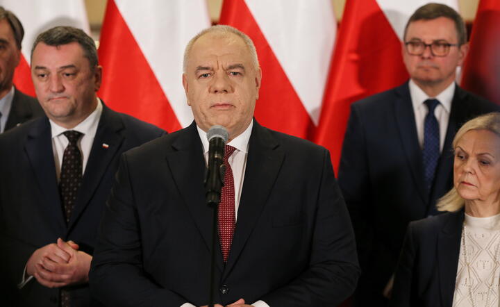 Minister Aktywów Państwowych Jacek Sasin / autor: pap