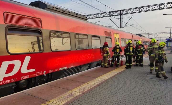 Zapalił się pociąg z 250 pasażerami. Nowe informacje