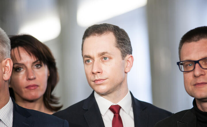 Przewodniczący Klubu Parlamentarnego KO Cezary Tomczyk / autor: Fratria