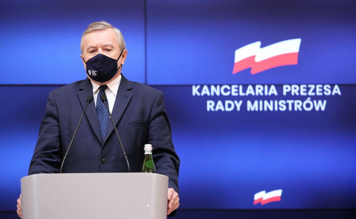 Wiceprezes Rady Ministrów, przewodniczący Komitetu ds. Pożytku Publicznego Piotr Gliński  / autor: PAP/Wojciech Olkuśnik