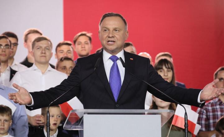 Prezydent RP Andrzej Duda / autor: PAP/Leszek Szymański