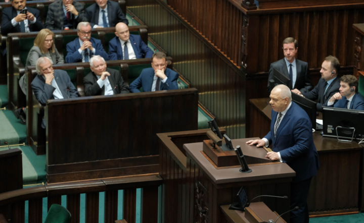 Wicepremier, minister aktywów państwowych Jacek Sasin / autor: PAP/Mateusz Marek