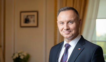 Prezydent: Rosja musi być powstrzymana na Ukrainie teraz