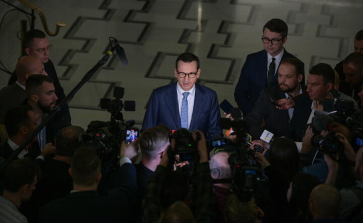 Premier Mateusz Morawiecki / autor: PAP/Marcin Obara