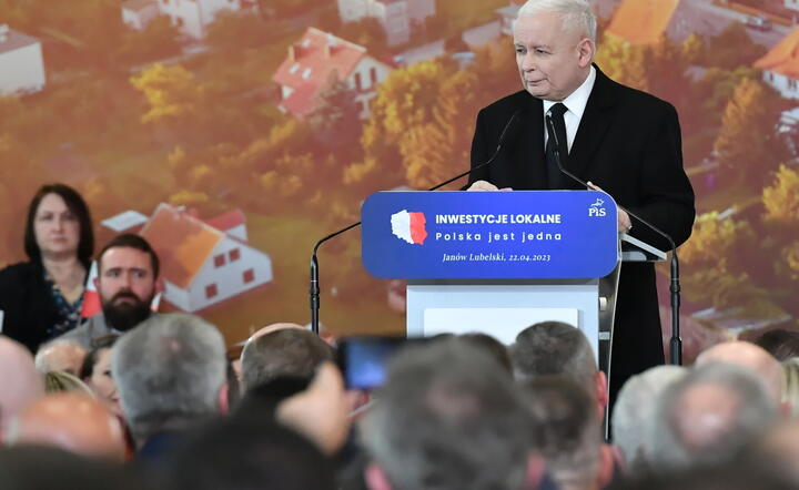 Prezes PiS Jarosław Kaczyński / autor: pap