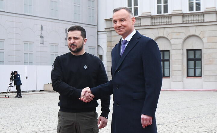 Prezydenci Polski i Ukrainy / autor: pap
