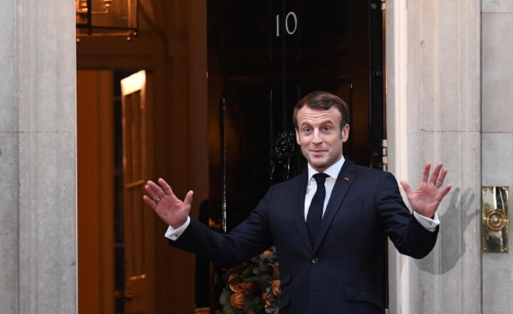 Macron, Szczyt NATO, Londyn / autor: PAP/EPA
