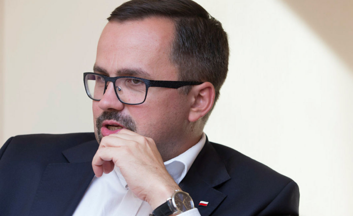 pełnomocnik rządu ds. CPK Marcin Horała / autor: Fratria