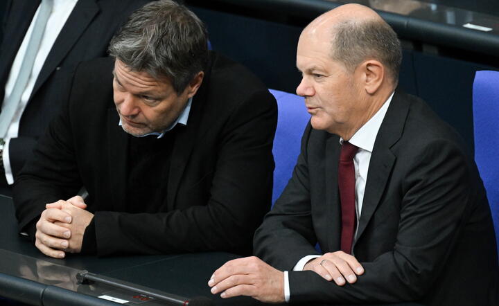 Olaf Scholz / autor: PAP/EPA/FILIP SINGER
