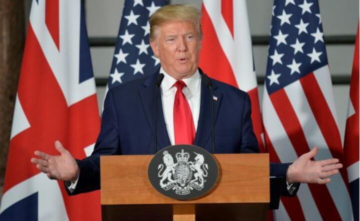 Donald Trump / autor: PAP/EPA/NEIL HALL