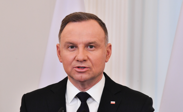 Prezydent RP Andrzej Duda / autor: PAP/Andrzej Lange