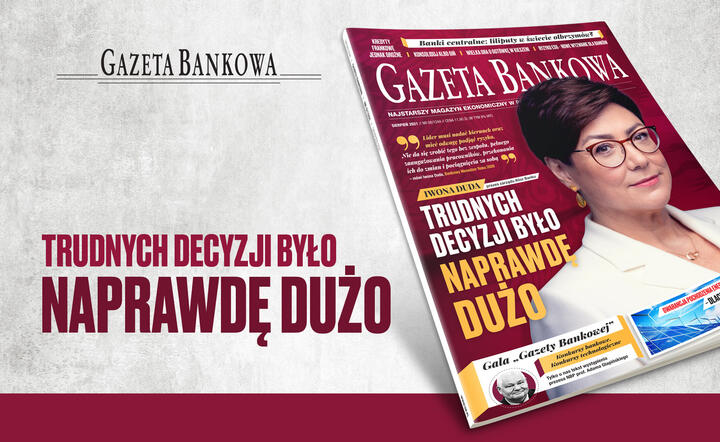 Okładka Gazety Bankowej / autor: Fratria