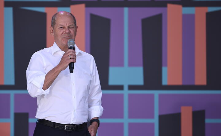 Kanclerz Niemiec Olaf Scholz / autor: PAP