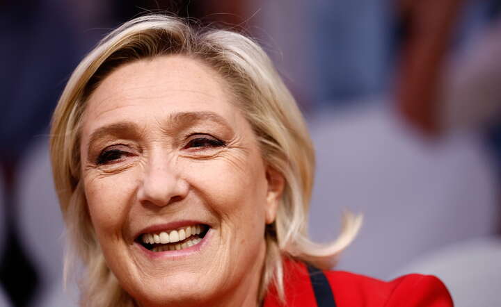 Marine Le Pen / autor: PAP/EPA/MOHAMMED BADRA 
