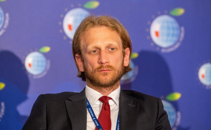 Prezes PANA, Marcin Obroniecki w trakcie XXXI Forum Ekonomicznego w Karpaczu / autor: Fratria