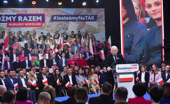 Jarosław Kaczyński, Prawo i Sprawiedliwość / autor: PAP