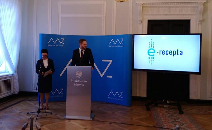 konferencja w ministerstwie zdrowia / autor: AR