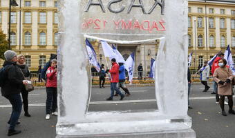 "Nie zamrażajcie płac!" Protest pracowników budżetówki